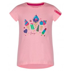 Dívčí triko Loap BESNUDA, J34 růžová