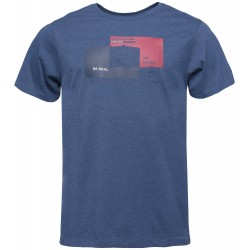 Pánské triko Loap BOHEM, L27XL modrá