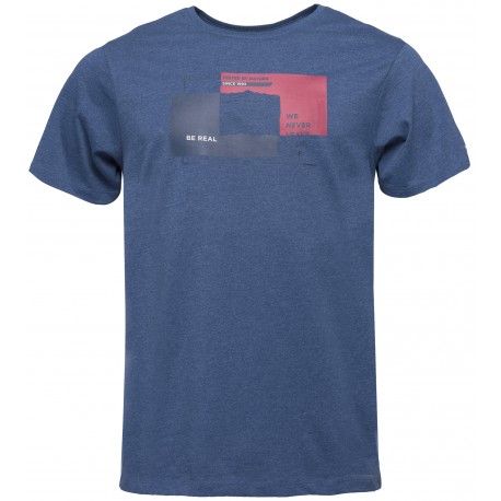 Pánské triko Loap BOHEM, L27XL modrá