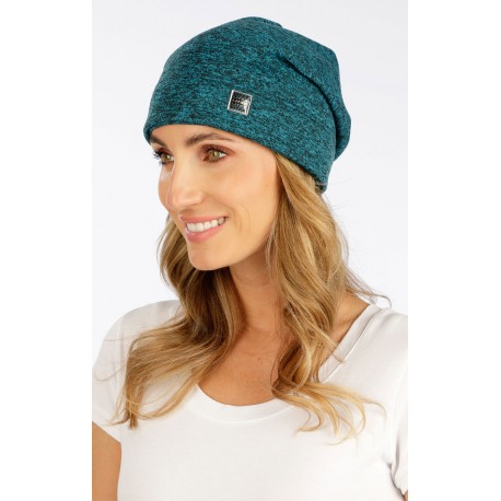 Dámská čepice Litex 7F194, petrolejová