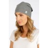 Dámská funkční čepice Litex 7F193, šedý melír