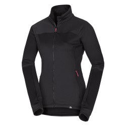 Dámská fleecová mikina Northfinder MI-4922OR, černá