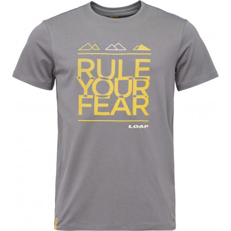 Pánské triko Loap ALHAN, šedá T78T