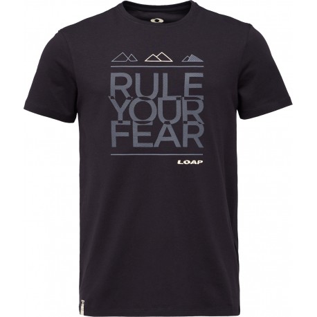 Pánské triko Loap ALHAN, černhá V21V