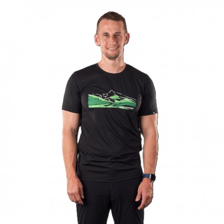 Pánské funkční triko Northfinder TR-5055OR, černá 269