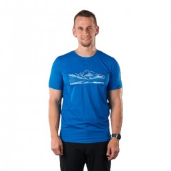 Pánské funkční triko Northfinder TR-5055OR, modrá 281