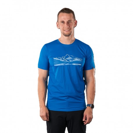 Pánské funkční triko Northfinder TR-5055OR, modrá 281