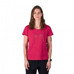 Dámské triko Northfinder TR-6052OR, cherry 510