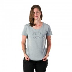 Dámské triko Northfinder TR-6052OR, světle modrá 368