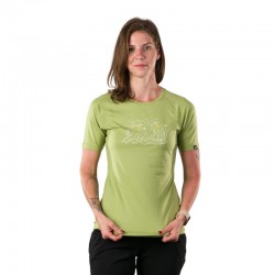 Dámské triko Northfinder TR-6057OR,zelená 448