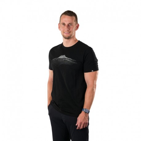 Pánské triko Northfinder TR-5051OR, tmavě šedá 301