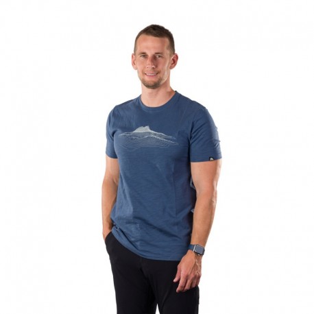 Pánské triko Northfinder TR-5051OR, tmavě modrá 464