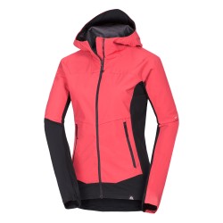 Dámská lehká turistická bunda Northfinder BU-6399OR, korálová 670
