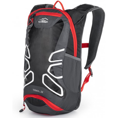 Batoh Loap TRAIL22, V10G černo červená