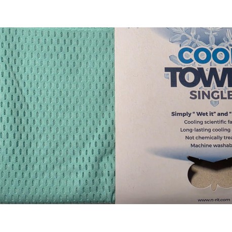 Chladivý šátek COOL TOWEL Singl, Ice green