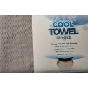 Chladivý šátek COOL TOWEL Singl, šedá