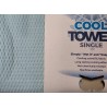 Chladivý šátek COOL TOWEL Singl, světle modrá
