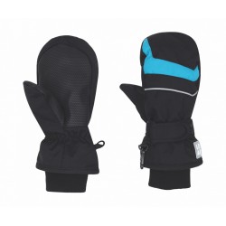 Loap NICO, dětské lyžařské rukavice, černá/modrá
