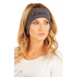 LITEX čelenka fleece, šedá