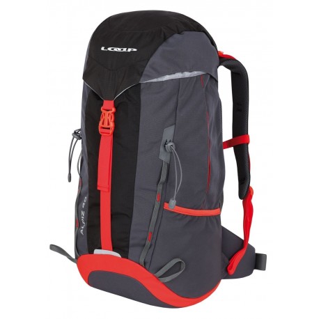 Turistický batoh Loap ALPIZ 40, šedočervená