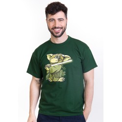 Yoda v rákosí pánské triko BASTARD, zelená