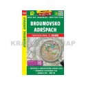 Turistická mapa č. 425 Broumovsko, Adršpach 1:40 000