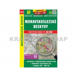 Turstická mapa č. 469 Moravskoslezské Beskydy 1:40 000