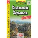 Cykloturistická mapa č.101 Českosaské Švýcarsko 1:60T
