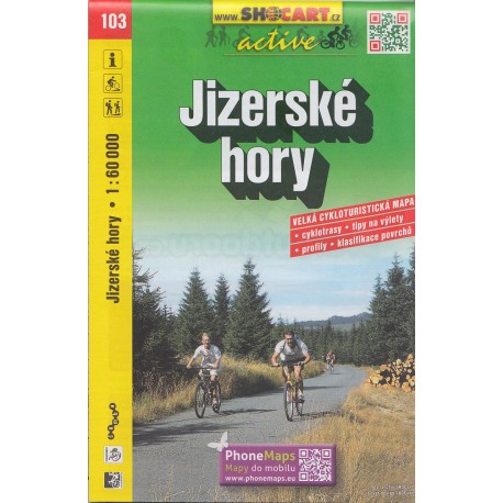 Cykloturistická mapa č. 103 Jizerské hory 1:60T