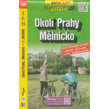 Cykloturistická mapa č. 109 Okolí Prahy, Mělnicko 1:60T