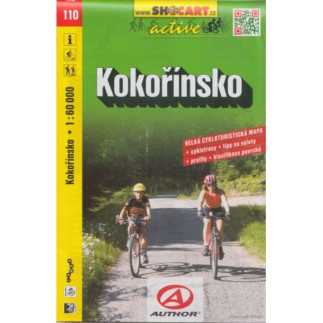 Cykloturistická mapa č. 110 Kokořínsko 1:60T
