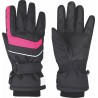 Loap NINO dětské lyžařské rukavice, černá/růžová