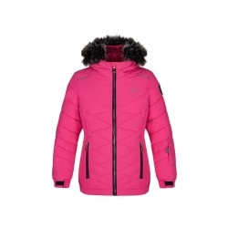 Dívčí lyžařská bunda Loap OKSA, růžová J78M