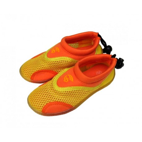 Dětské neoprenové boty do vody ALBA, žluto oranžováá