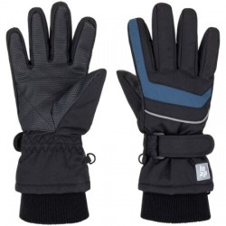 Dětské zimní rukavice Loap RULIK, V21L černo modrá